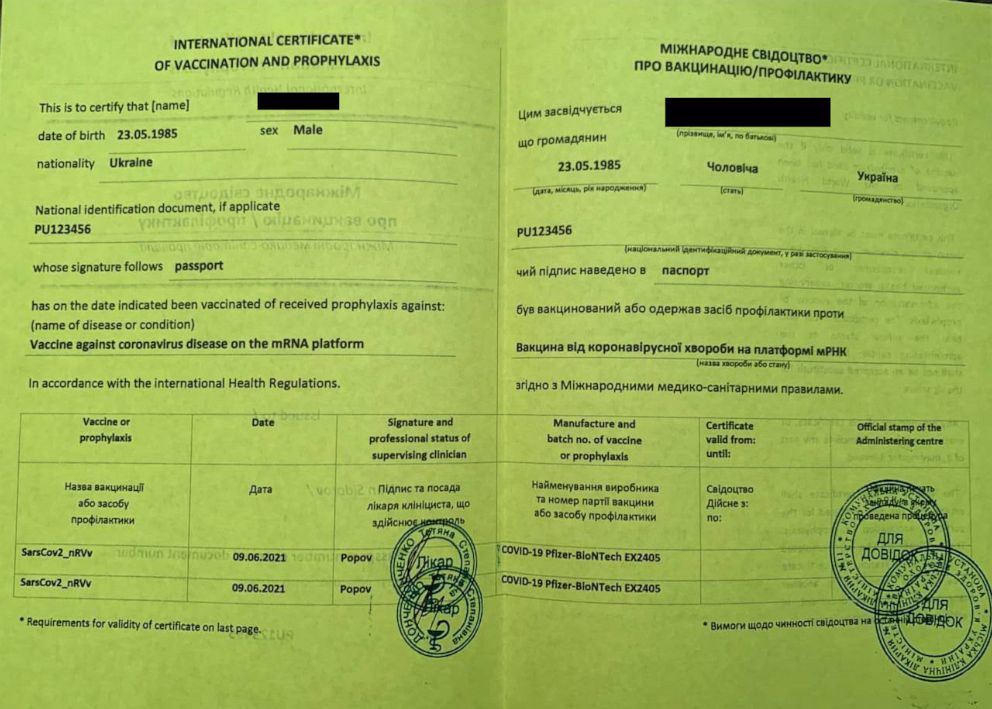 fake covid vaccination certificate kenya
